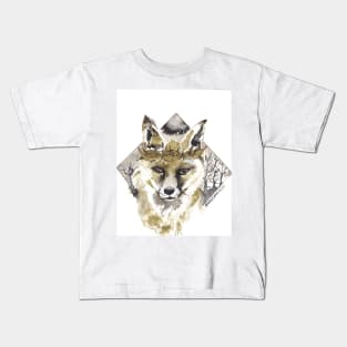 Forest Martyrs - Winter Fox Kids T-Shirt